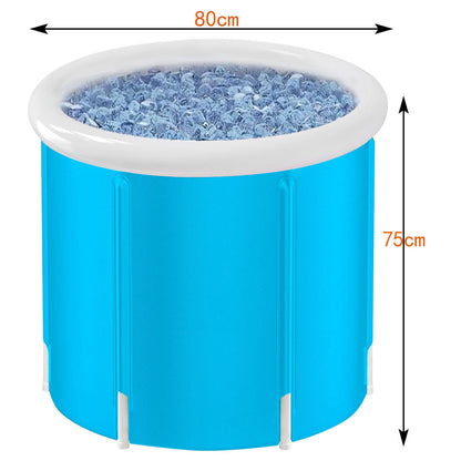 Inflatable Tub Universal Foldable Inflatable Bath Barrel